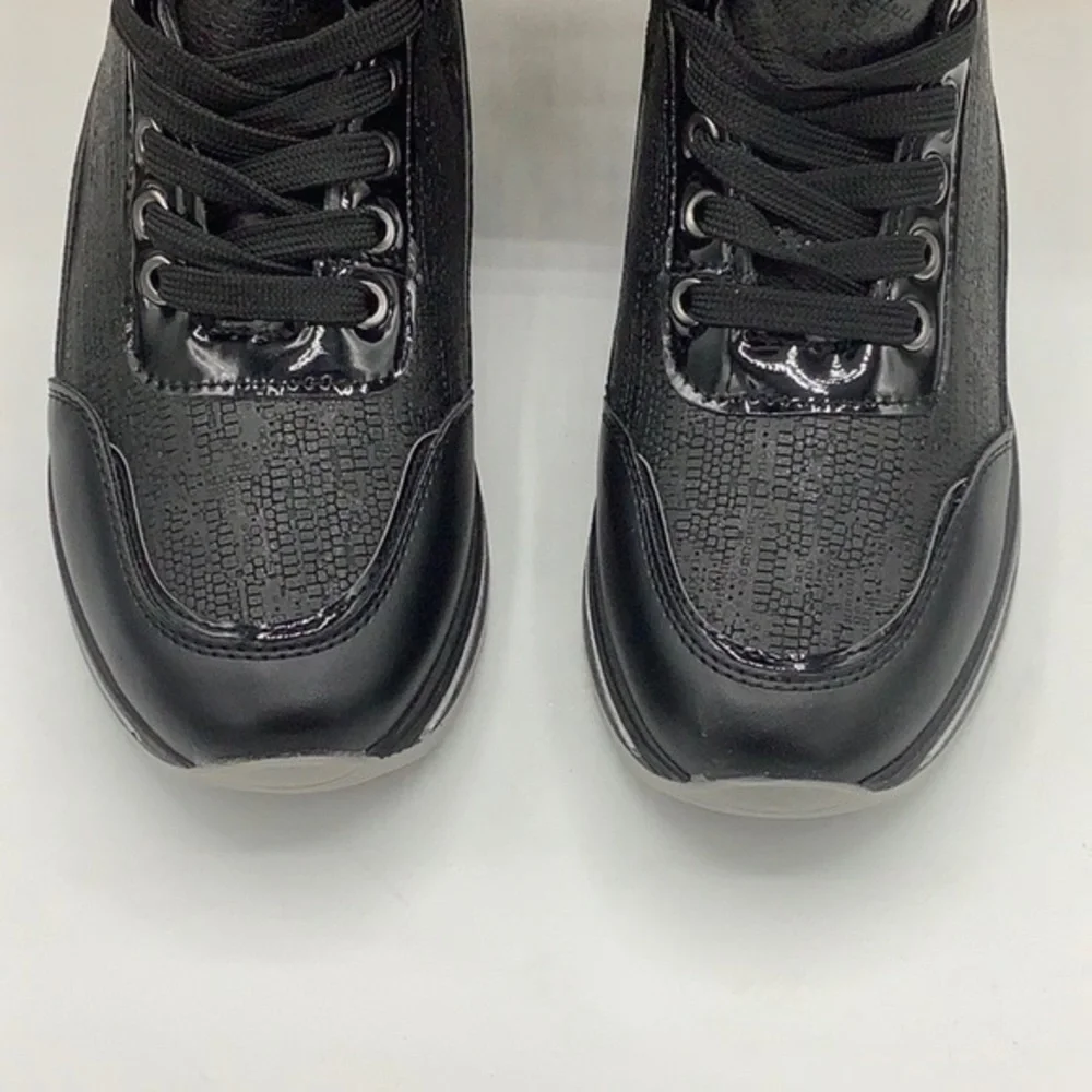FOREVER LINK Black Neatly High Top Sneakers